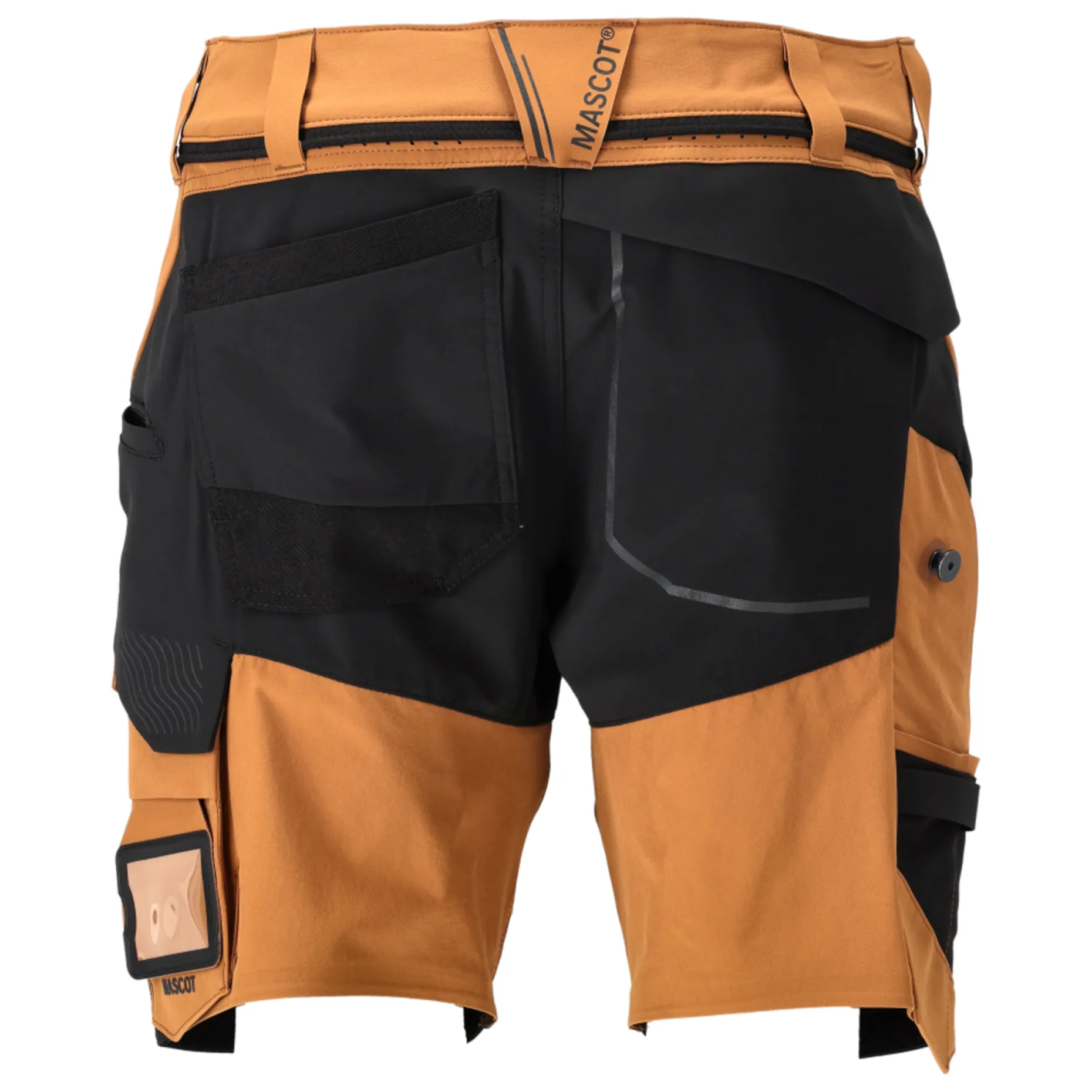 MASCOT CUSTOMIZED 22149 SHORTS 24C46 NØDDEBRUN/SORT