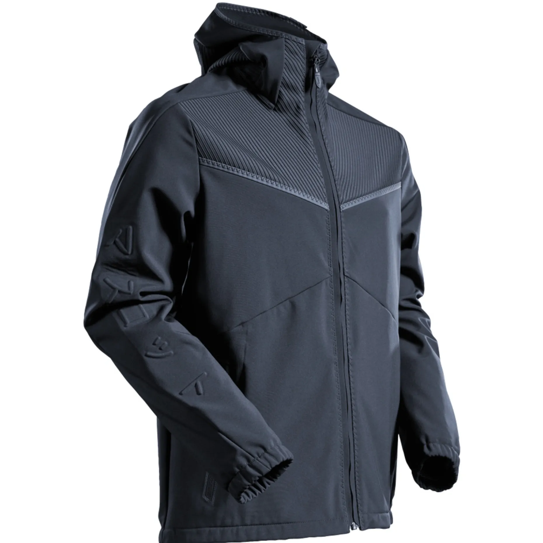 MASCOT CUSTOMIZED 22102 SOFTSHELLJAKKE M MØRK MARINE
