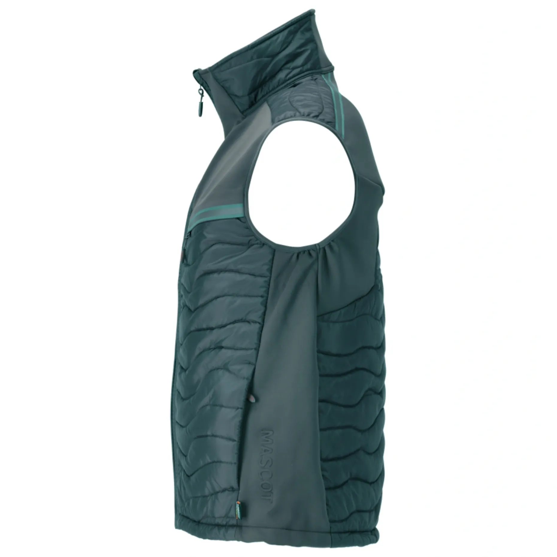 MASCOT CUSTOMIZED 22365 VEST 3XL SKOVGRØN