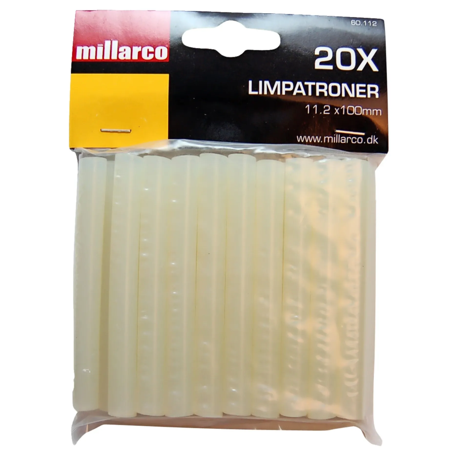 MILLARCO LIMPATRONER 11,2X100 MM. - 20 STK. LIMPATRONER 11,2X100 MM