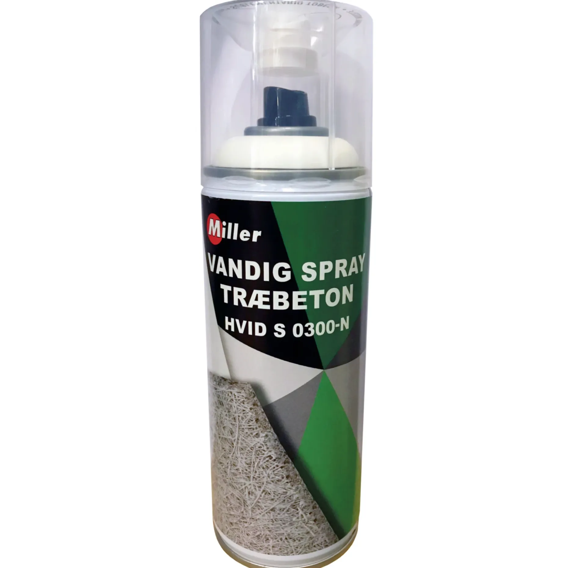 MILLER TRÆBETON REPARATIONSMALING 400 ML HVID