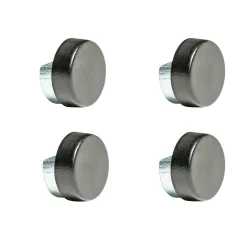 MILLEX Ø22 MM SPEJLBESLAG MAT SORT