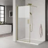 MILOBAD MESSING PROFIL BRUSEVÆG KLART GLAS 90 CM