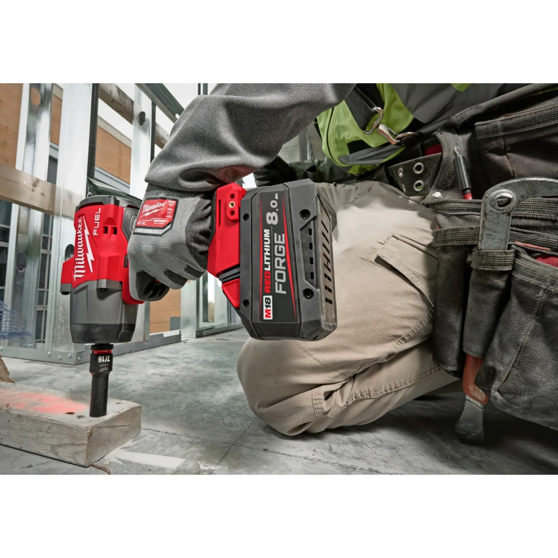 MILWAUKEE M18 FB8 BATTERI 18V 8,0 AH 1