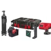 MILWAUKEE M12 3PLSKIT-401P KRYDSLASER UDEN MÅLPLADE 38 M/ MED MÅLPLADE 100 M