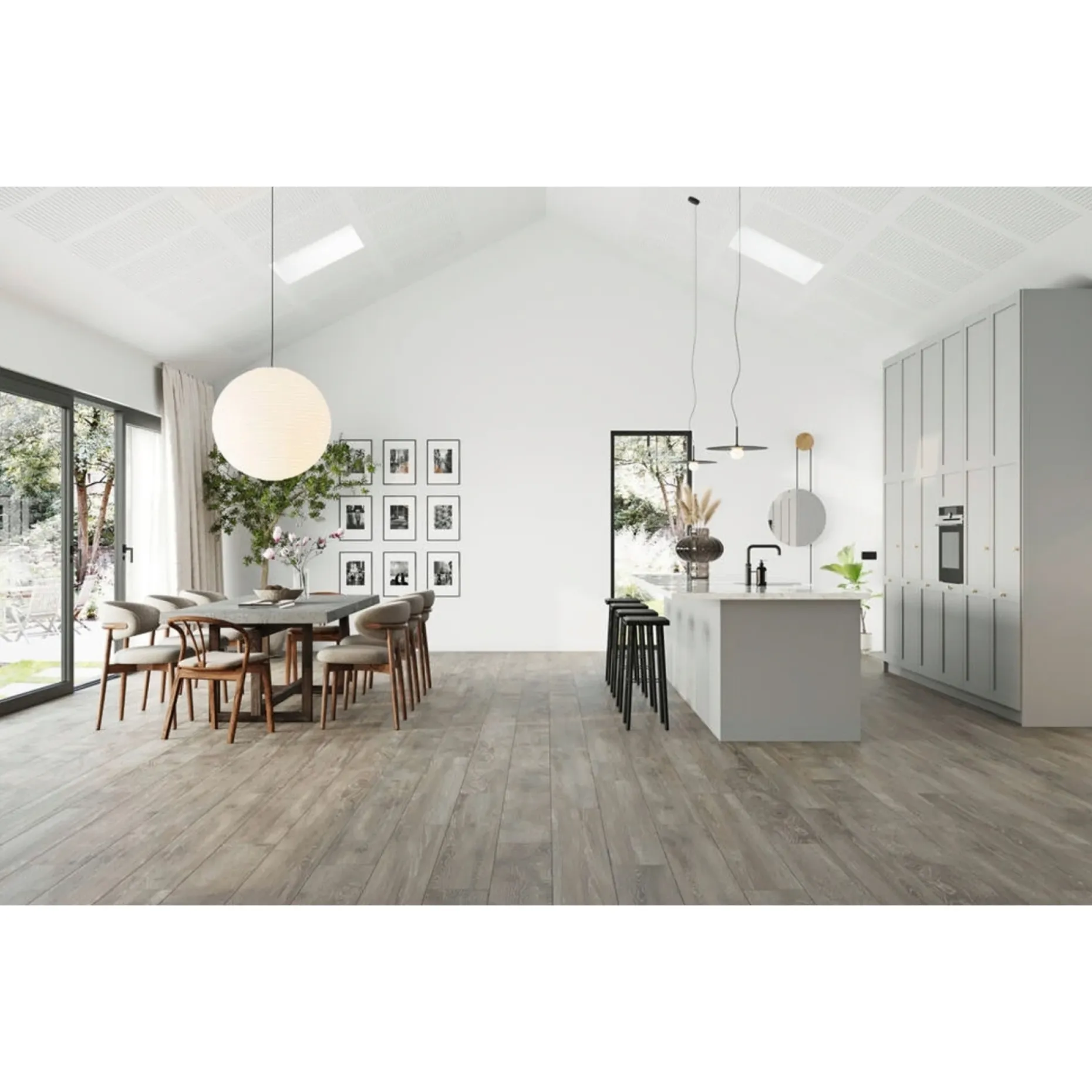 MOLAND DESIGN GRÅ DESIGN VINYLGULV EG
