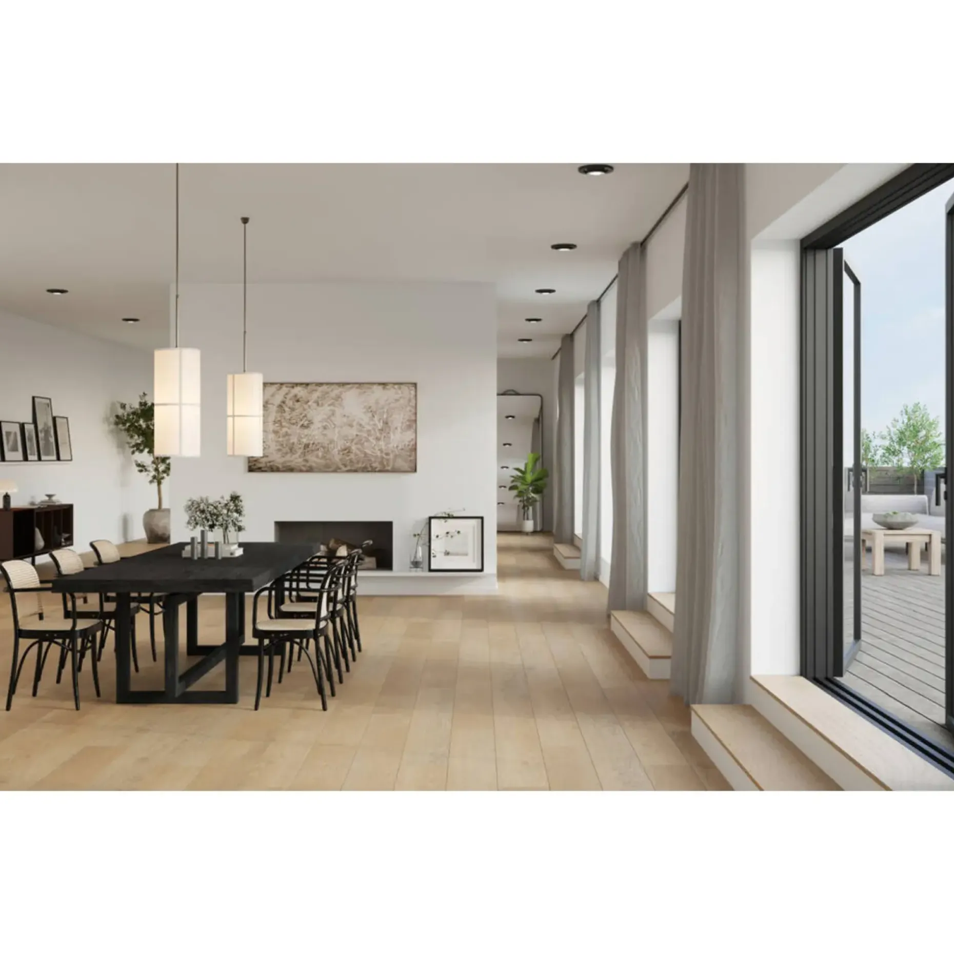 MOLAND DESIGN STØVET EG DESIGN VINYLGULV EG