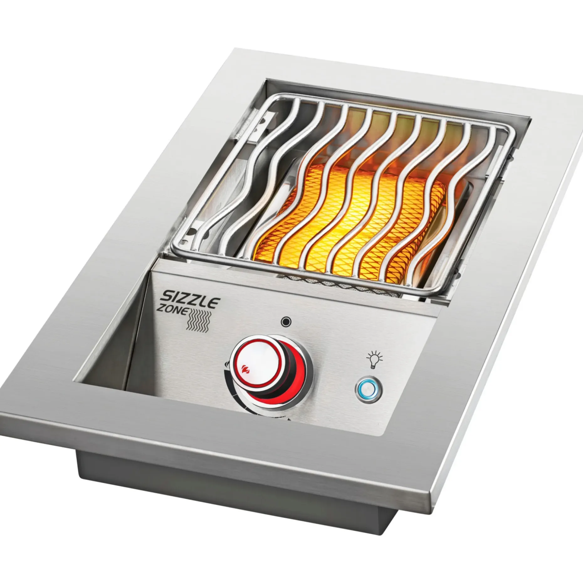 NAPOLEON BUILT-IN 700 SERIE 10" SIZZLEZONE INDBYGNINGSGRILL RUSTFRIT STÅL