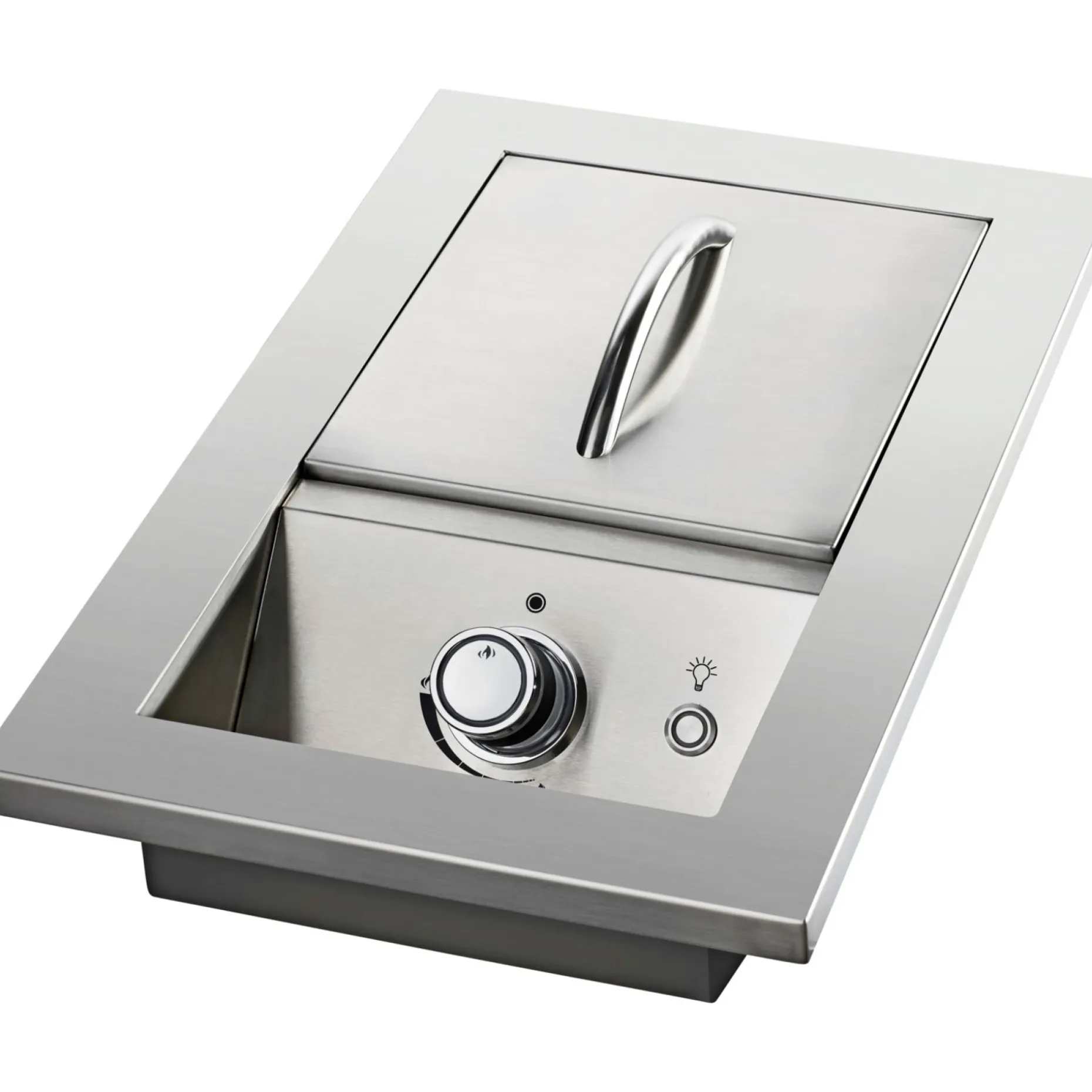 NAPOLEON BUILT-IN 700 SERIE 10" SIDEBRÆNDER INDBYGNINGSGRILL SØLV