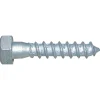 NKT FRANSKE SKRUER FRANSK SKRUE 6X40 MM VARMFORZINKET 100 STK
