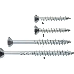 NKT SPUN®+ UNIVERSALSKRUE SPUN+ SKRUE 3,0X20 MM ELFORZINKET 200 STK