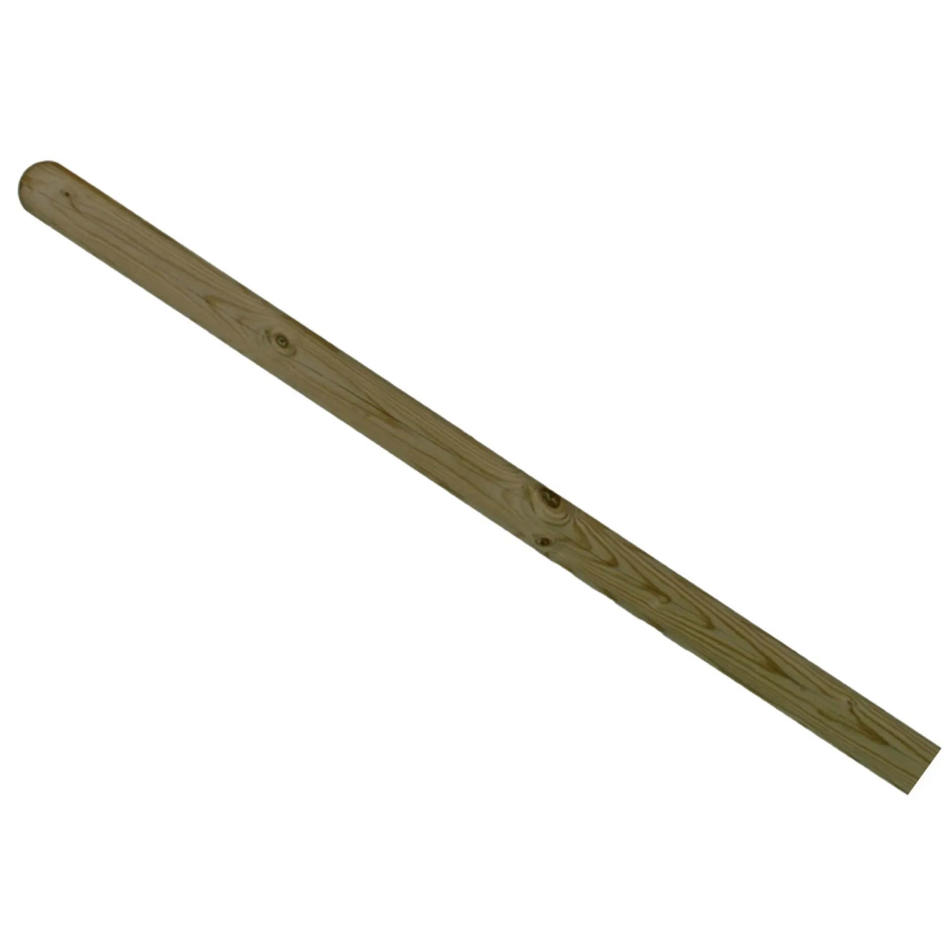 NORDIC FENCE MULTISTOLPE TRYKIMPRÆGNERET NATUR 7 X 7 X 270 CM