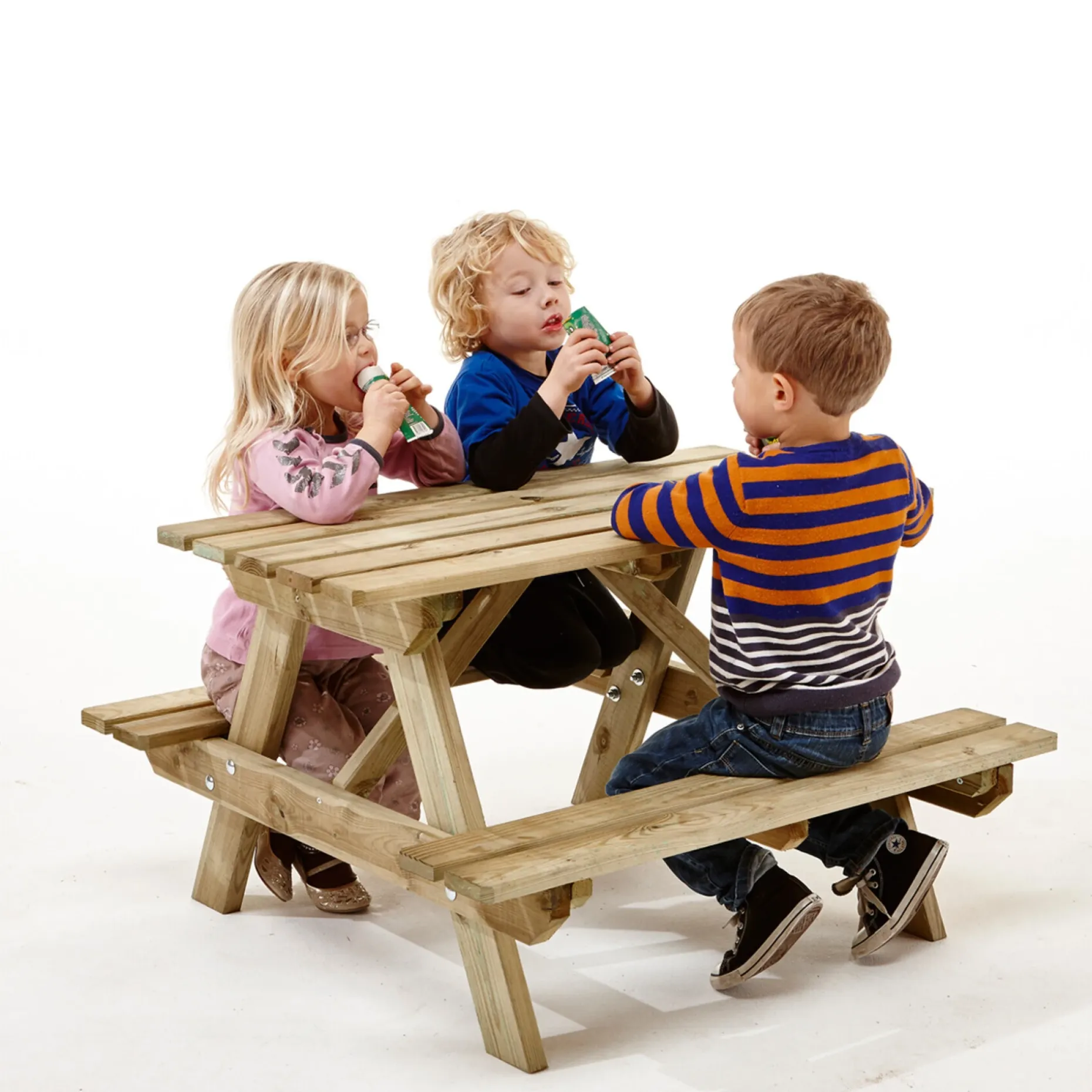 NORDIC PLAY ACTIVE 801-053PC BØRNEBORDBÆNKESÆT NATUR