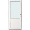 OUTLINE 3-LAGS KLART GLAS FACADEDØR 114 X 948 X 2118 MM H HVID