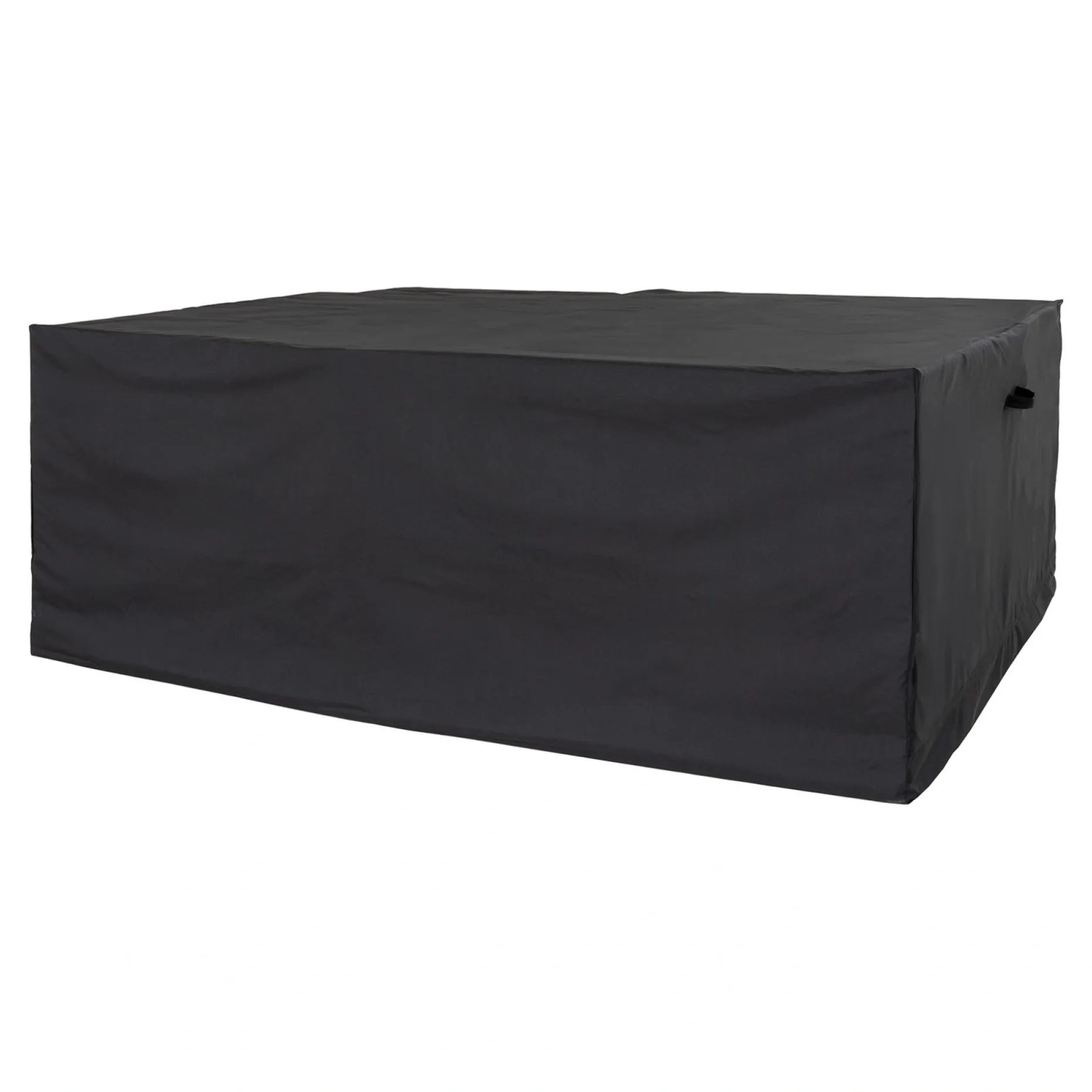 OUTRIUM BORD+4 STOLE OVERTRÆK SORT