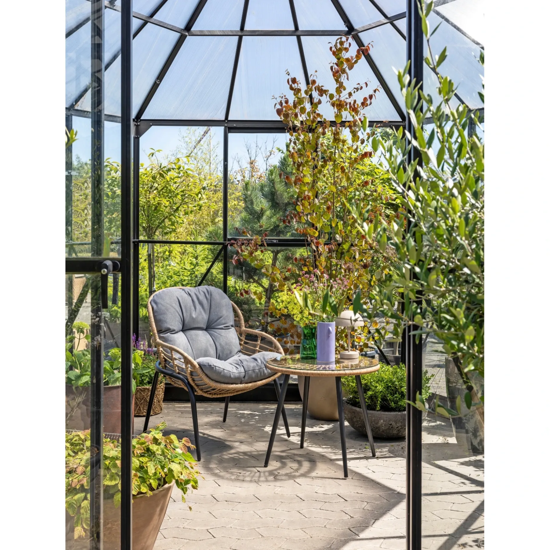 OUTRIUM CAPRI LOUNGESTOL NATUR