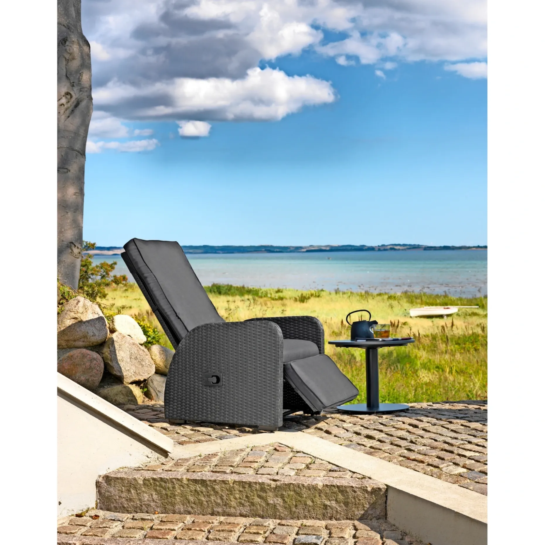 OUTRIUM SAINT TROPEZ VANDAFV. HYNDE LOUNGESTOL SORT