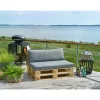 OUTRIUM SALINA VANDAFVISENDE PALLE RYGHYNDE ANTRACITGRÅ 12 X 40 X 120 CM
