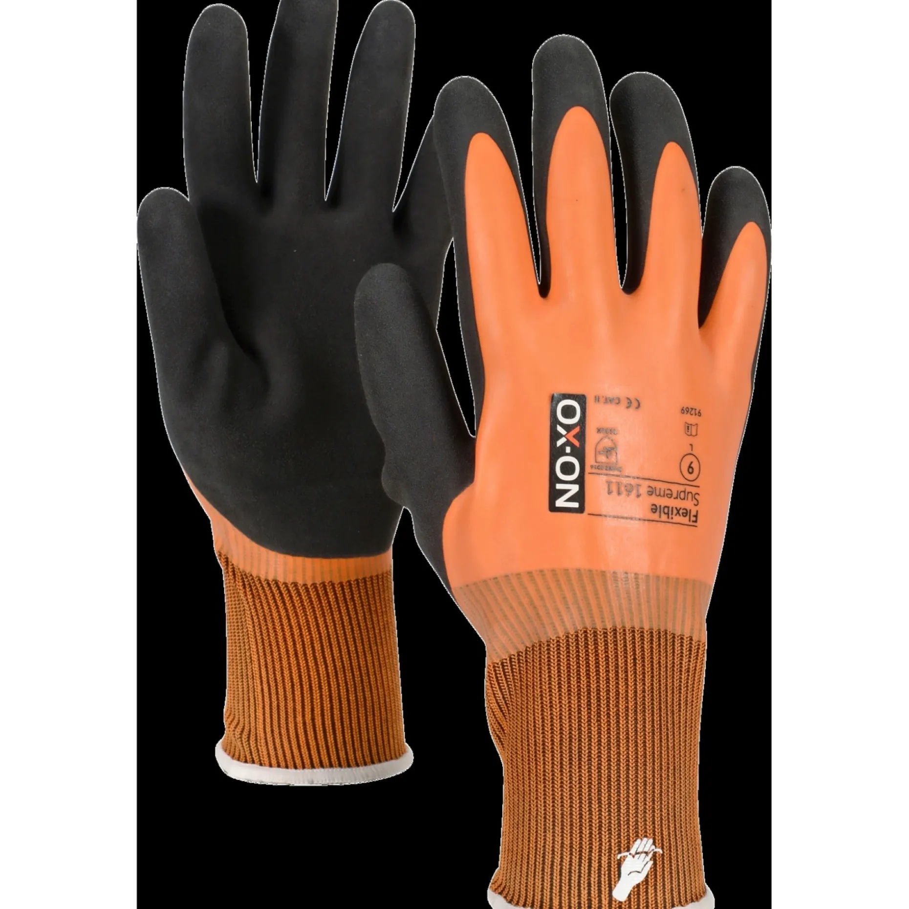OX-ON 91267 HANDSKE CE 09 ORANGE 1 PAR