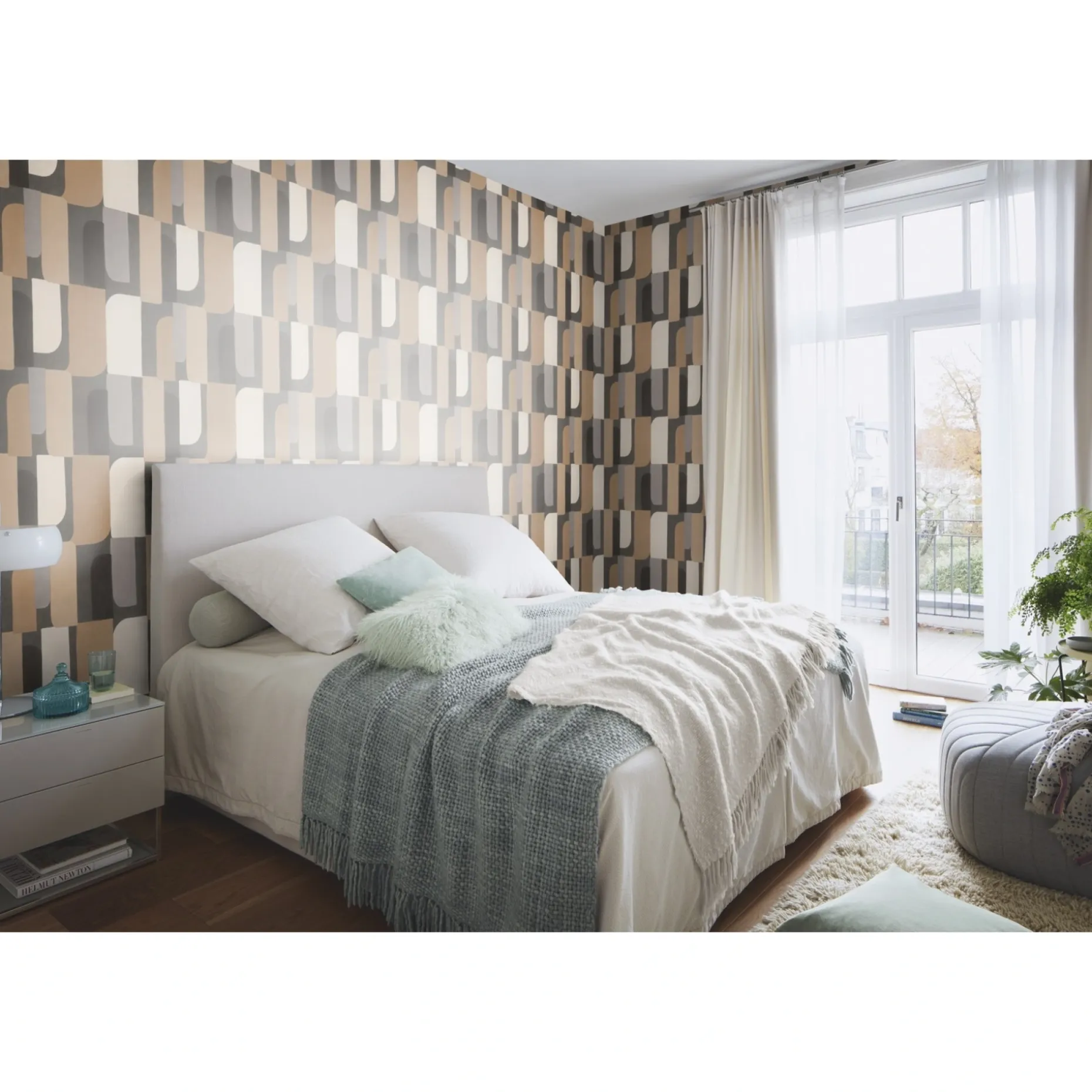 PARAISO 2026 GRAFISK MØNSTER TAPET 0,53X10,05 M