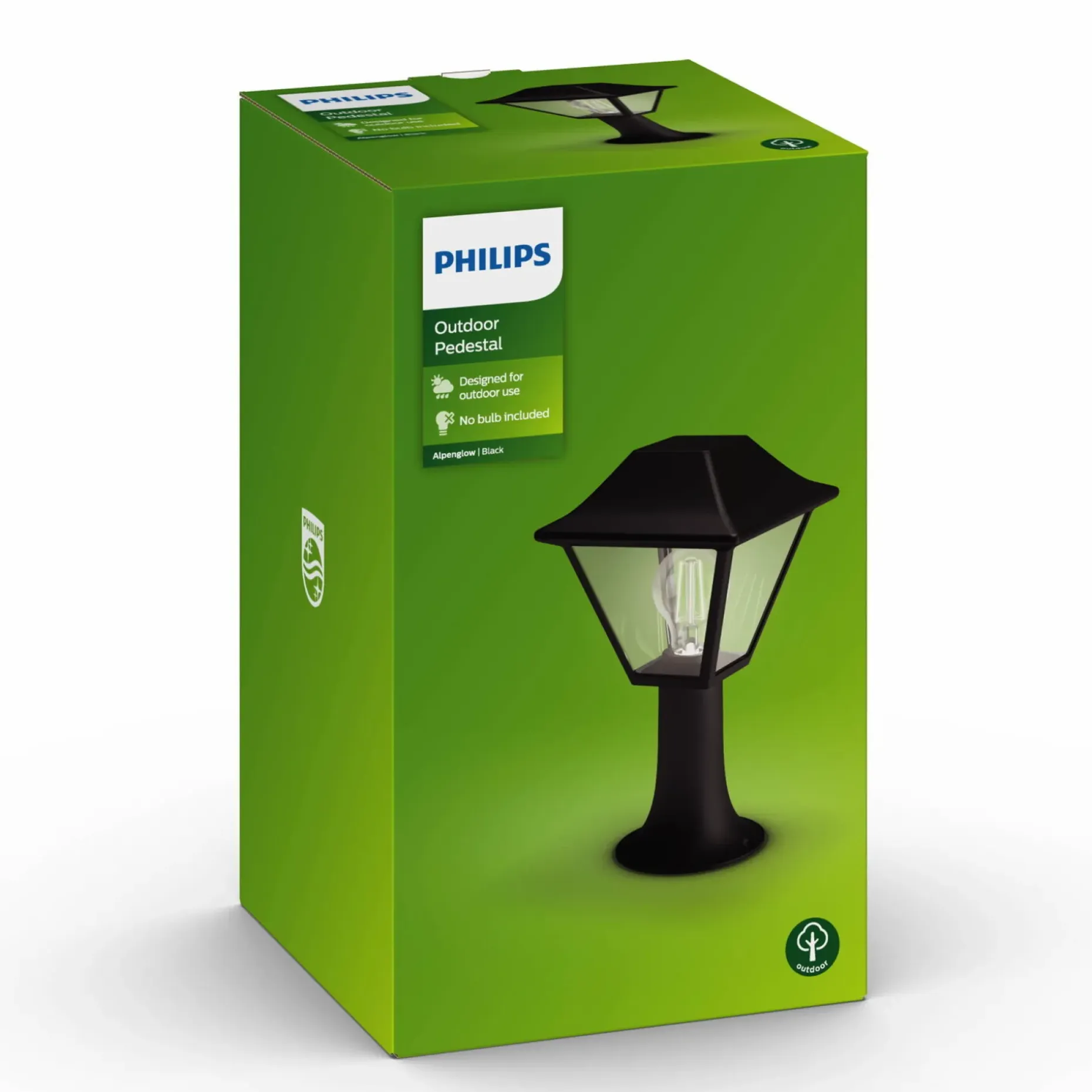 PHILIPS ALPENGLOW BEDLAMPE HVID 31,6 CM