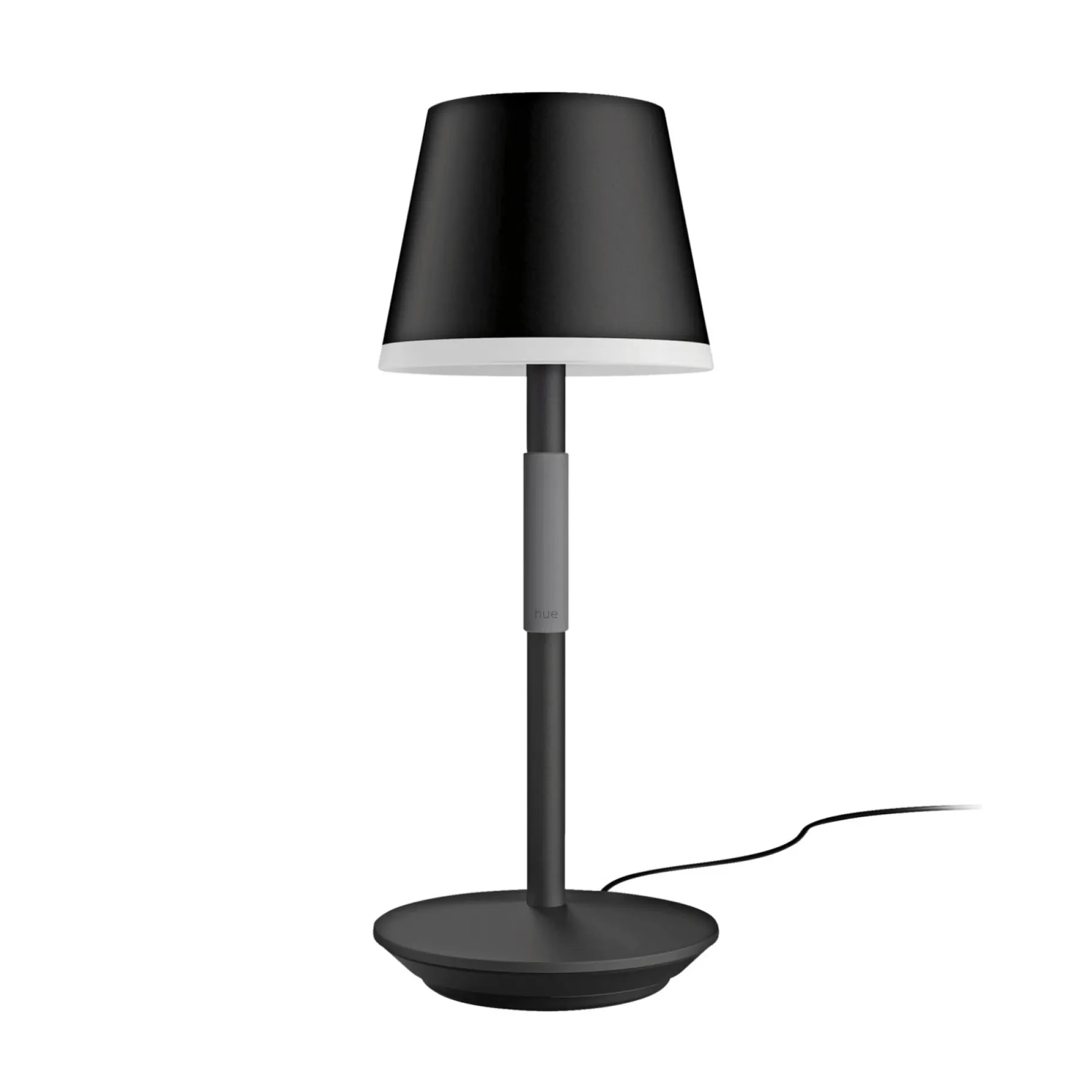 PHILIPS HUE GO BORDLAMPE SORT 38,8 CM