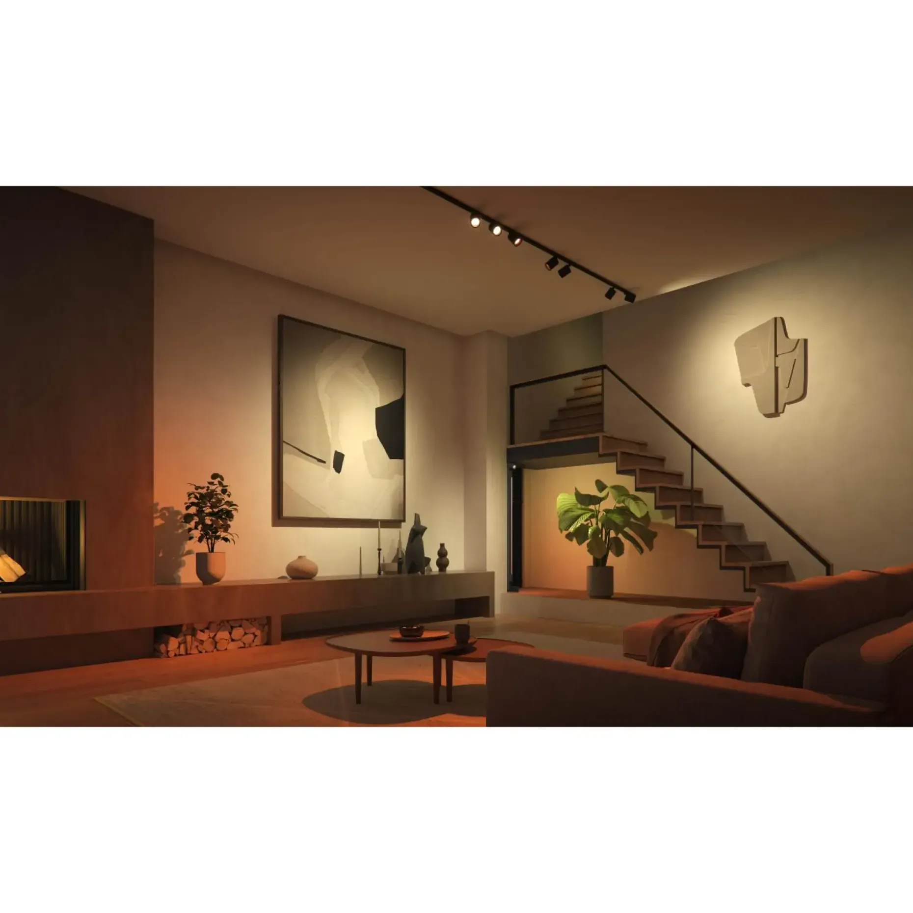 PHILIPS HUE PERIFO PENDEL SKINNESYSTEM SORT LED 5W