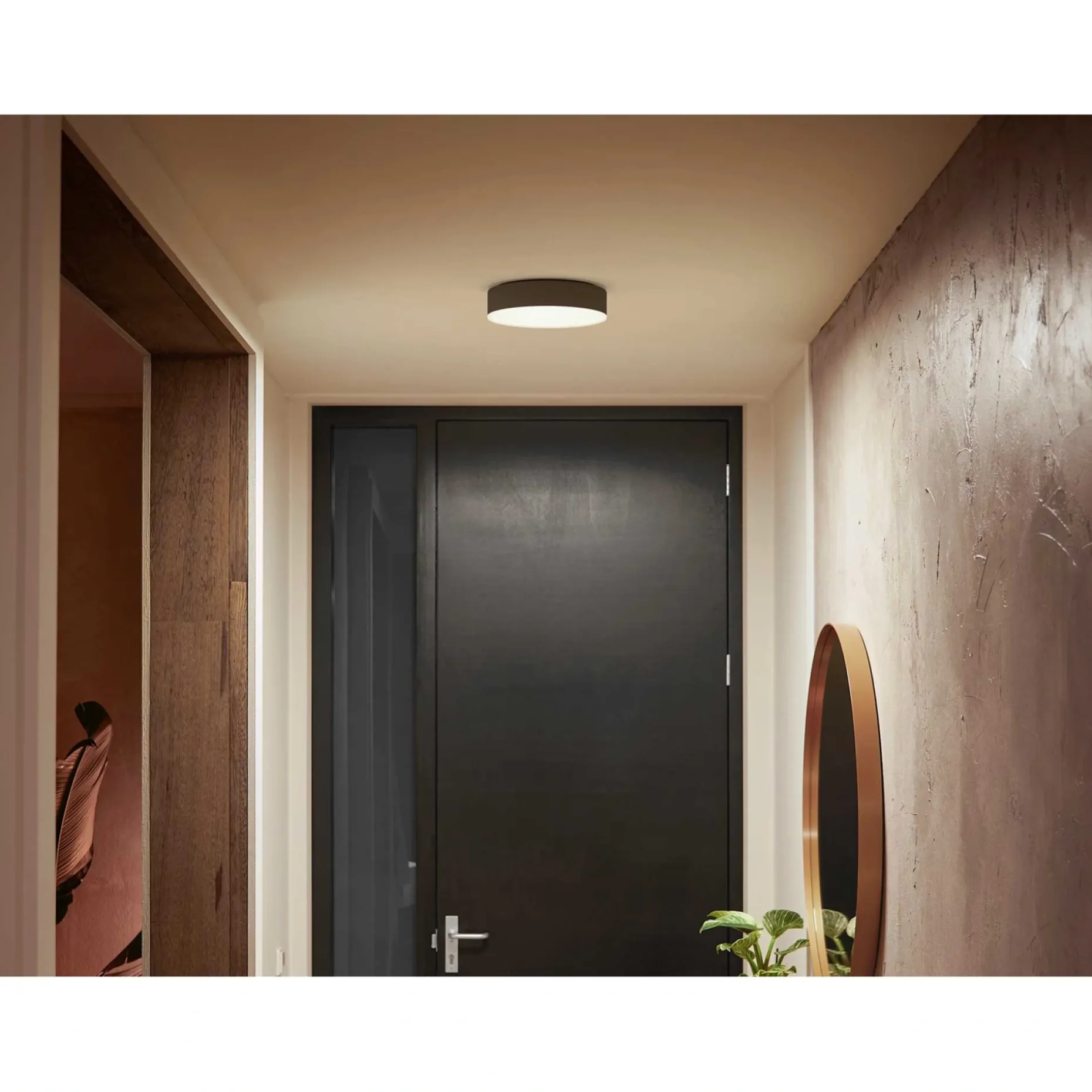 PHILIPS HUE WA ENRAVE S PLAFOND 10W SORT 318 MM