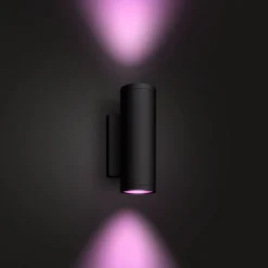 PHILIPS HUE WCA APPEAR UDENDØRS VÆGLAMPE 16W SORT