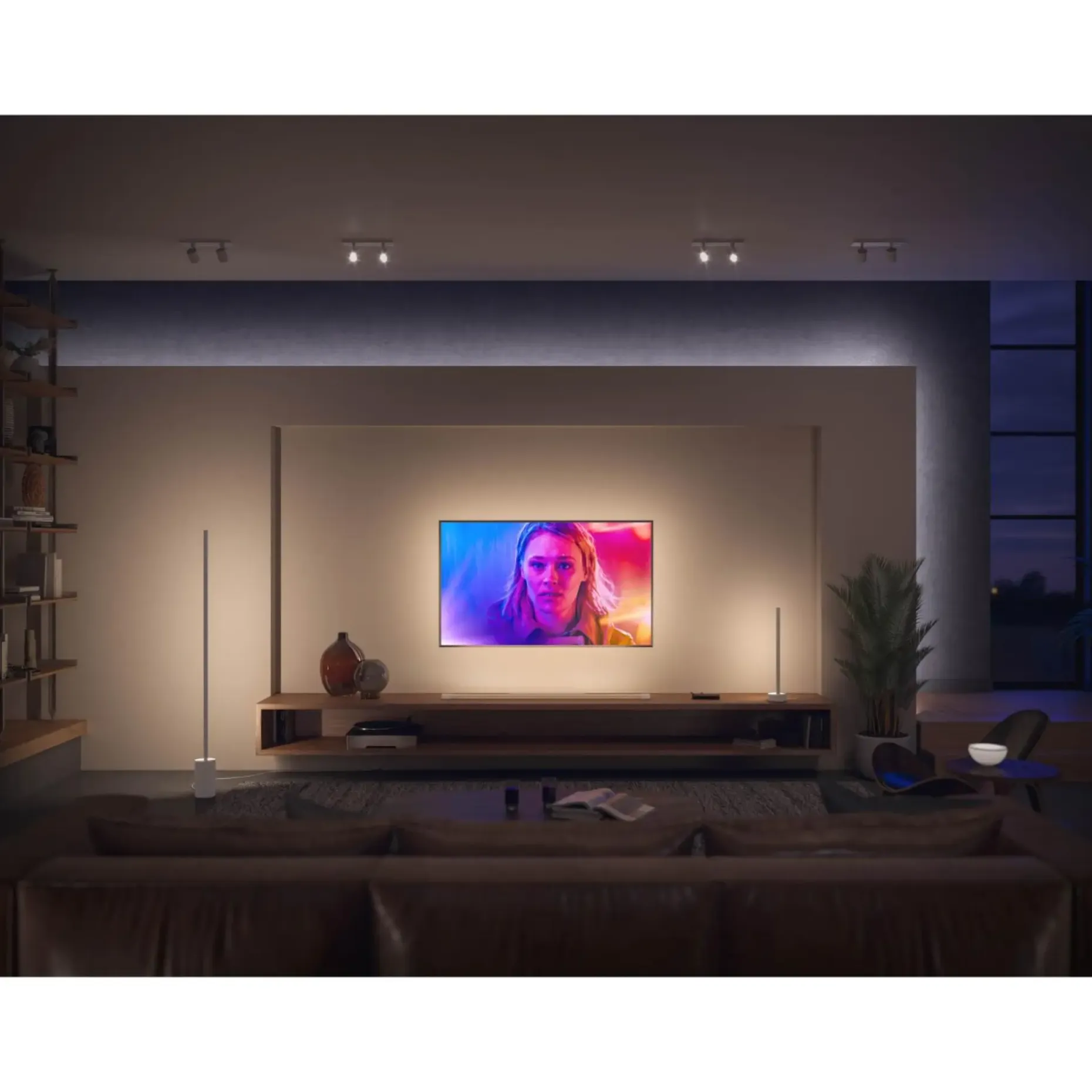 PHILIPS HUE WCA WCA BORDLAMPE HVID 55,3 CM