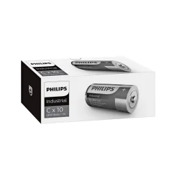 PHILIPS INDUSTRIAL ALKALINE C BATTERI 10 STK/PAK