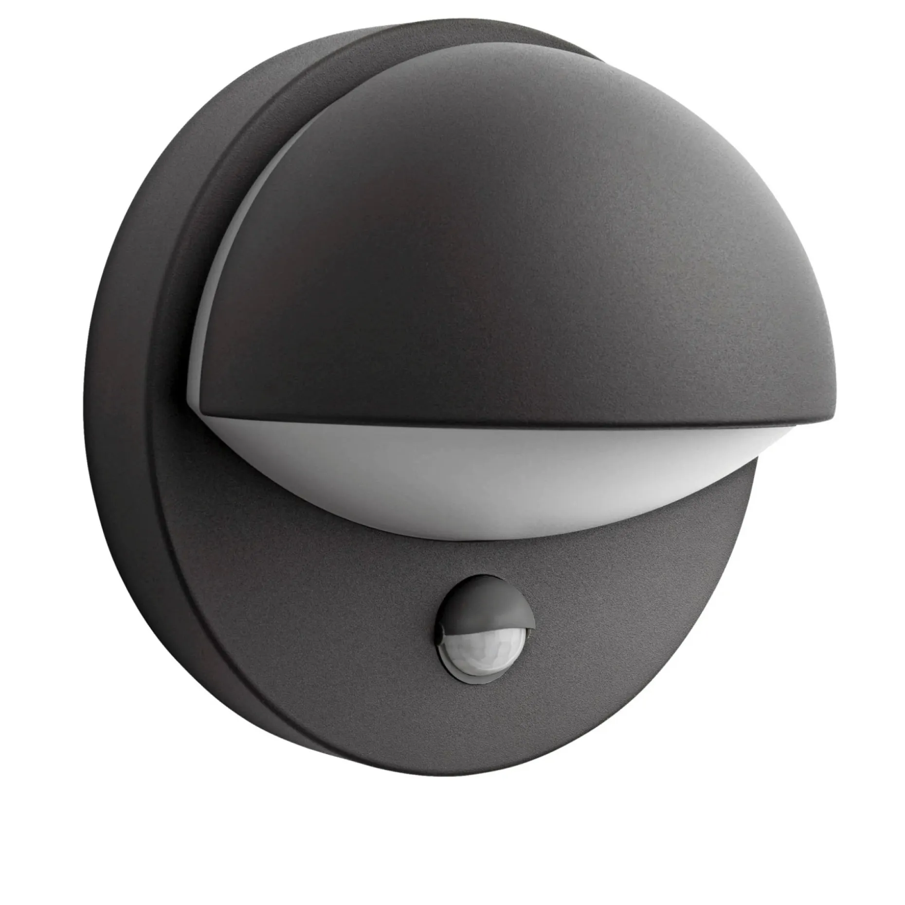 PHILIPS JUNE M/SENSOR UDENDØRS VÆGLAMPE ANTRACIT 12W