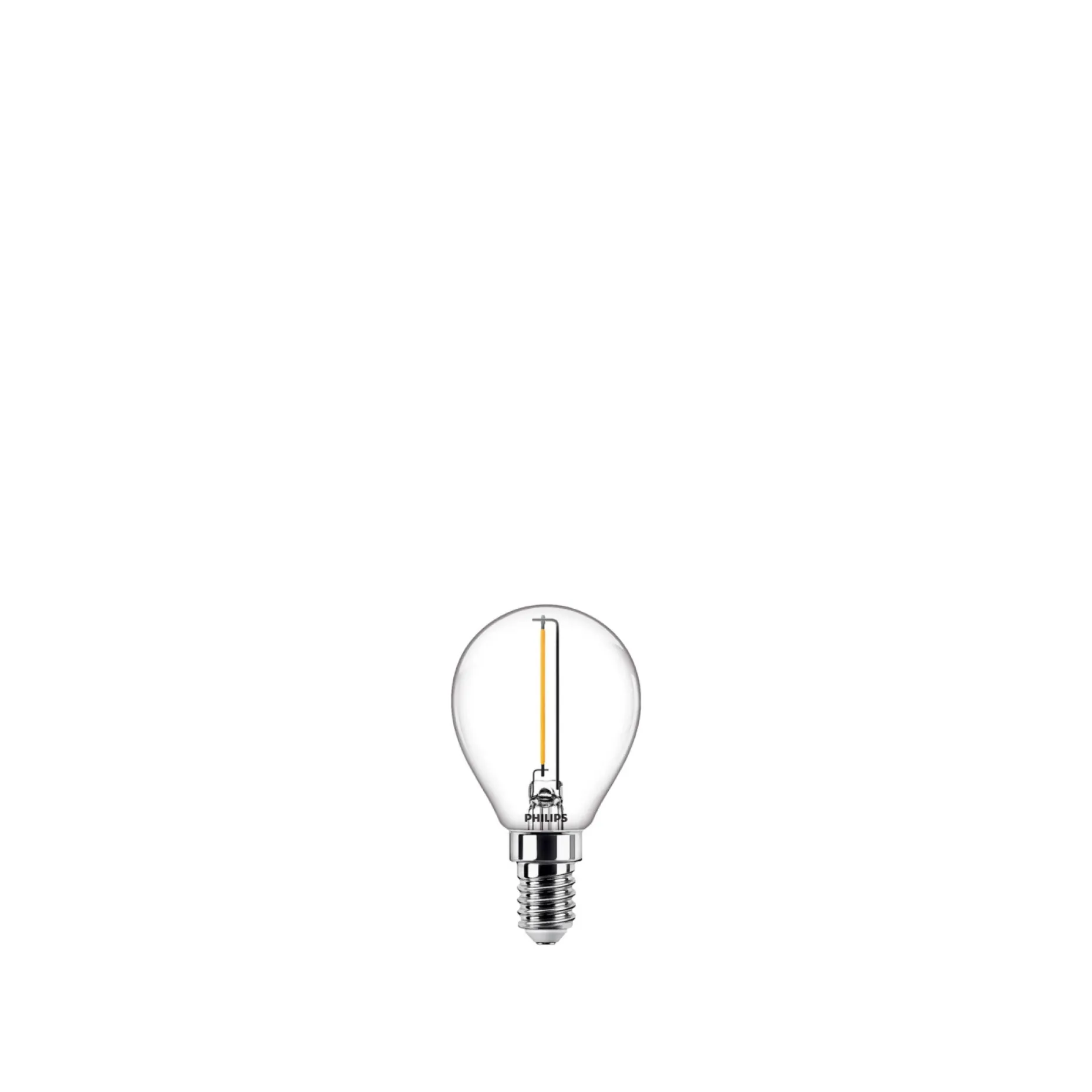 PHILIPS KLAR LED PÆRE KRONE E14 1W