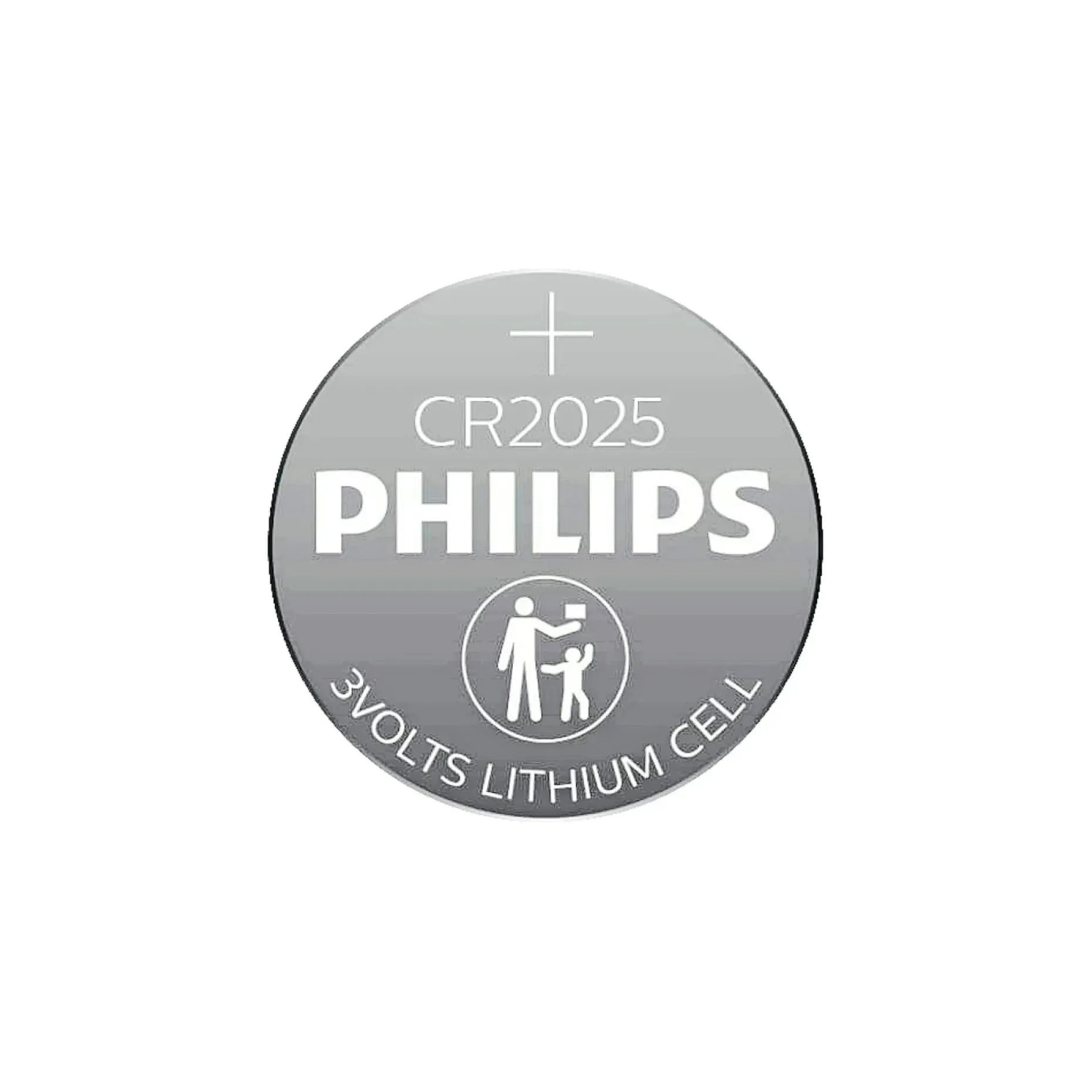 PHILIPS LITIUM CR2025 KNAPCELLE BATTERI 4 STK/PK