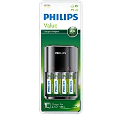 PHILIPS MULTILIFE SCB1490 BATTERIOPLADER 4 X AA