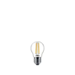 PHILIPS 2-PAK LED PÆRE KRONE E27 4W