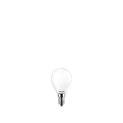 PHILIPS 2-PAK MAT LED PÆRE KRONE E14 2W
