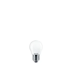 PHILIPS 2-PAK MAT LED PÆRE KRONE E27 2W