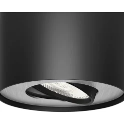 PHILIPS PHASE PÅBYGNINGSSPOT SORT INTEGRERET LED 5W