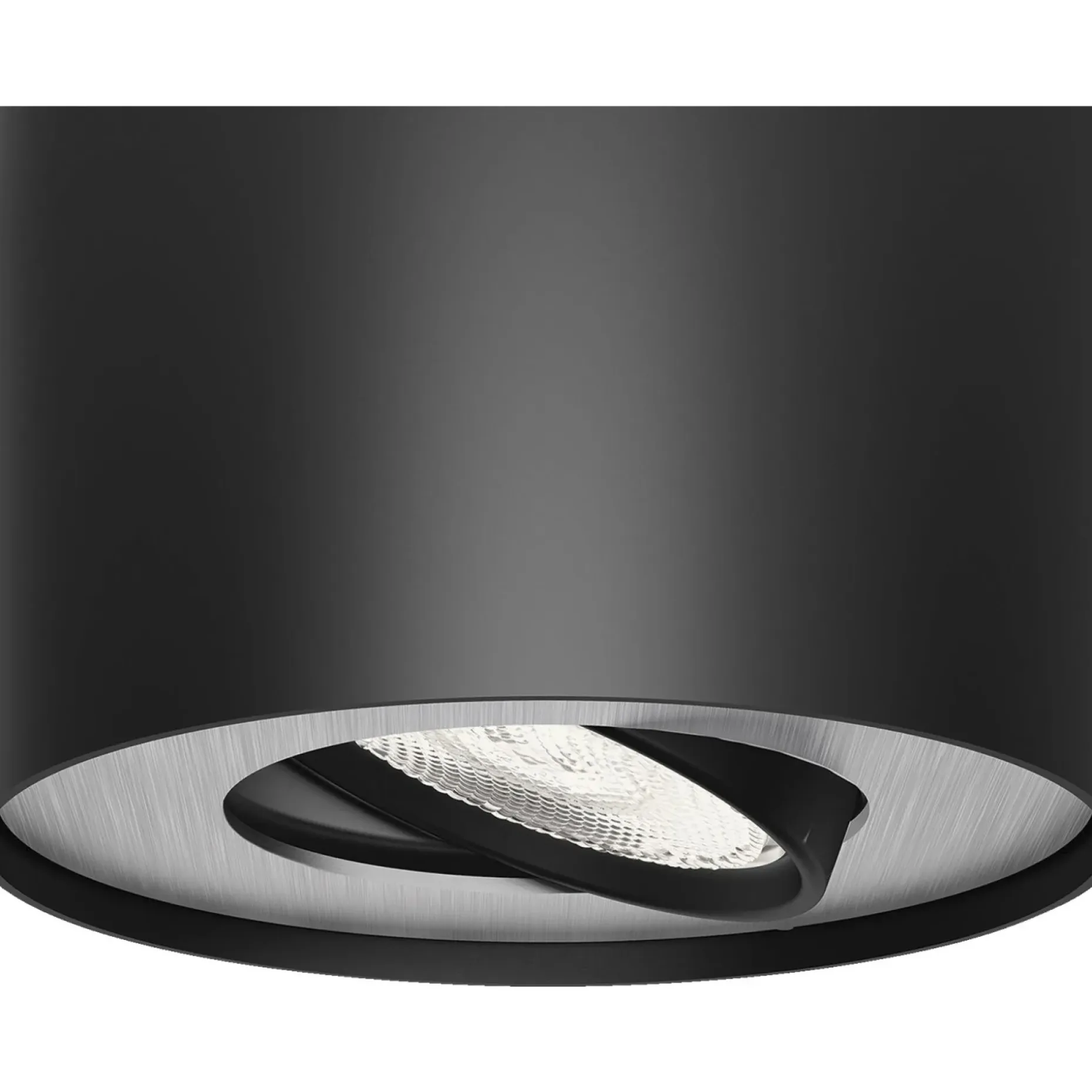PHILIPS PHASE PÅBYGNINGSSPOT SORT INTEGRERET LED 5W