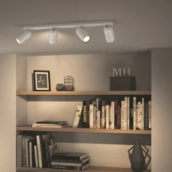 PHILIPS PONGEE 4 SKINNESPOT HVID GU10 4X5,5W