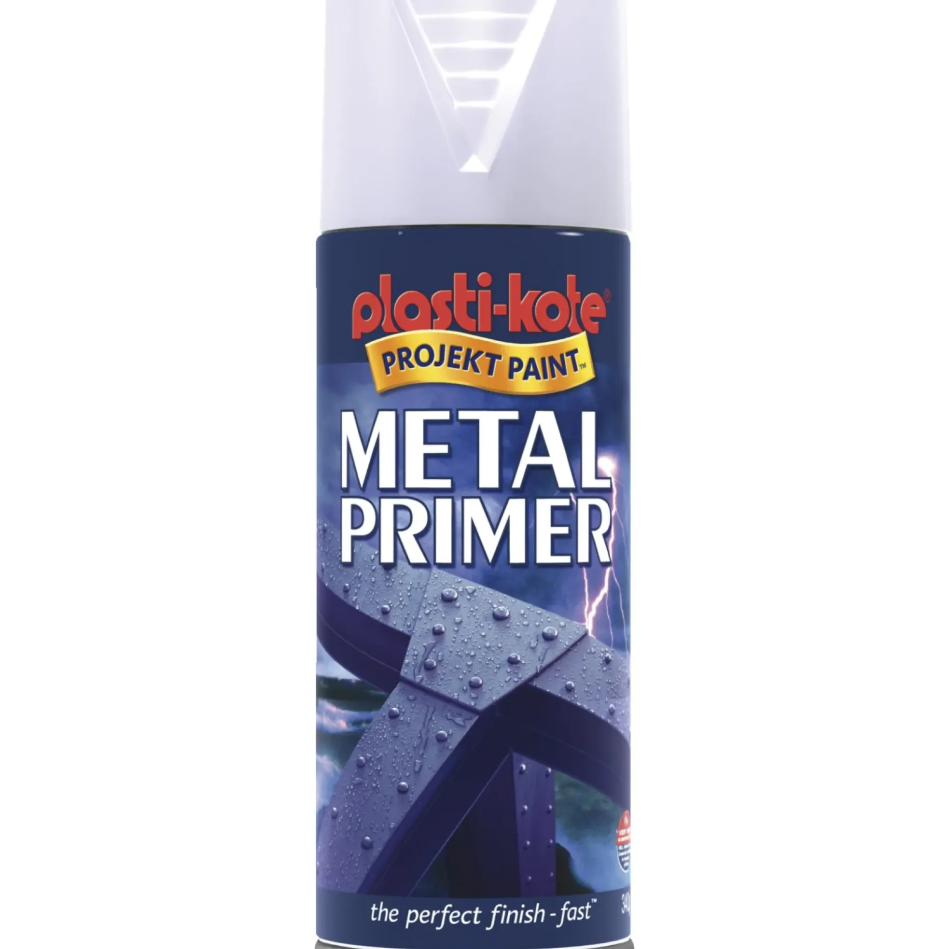 PLASTI KOTE METALLIC PRIMER SPRAYMALING 400 ML HVID
