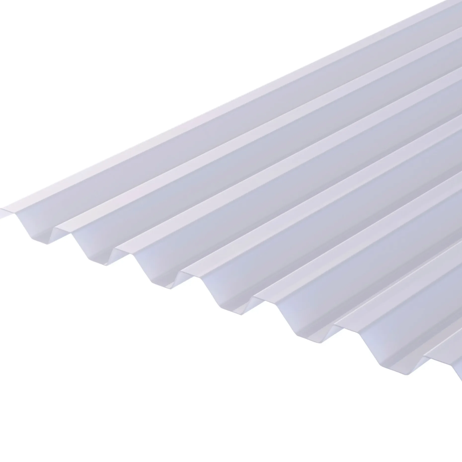 PLASTMO JUMBOLITE TRAPEZPLADE 420 CM 106 CM OPAL HVID