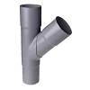 PLASTMO PLAST 75/75 MM GRENRØR GRÅ