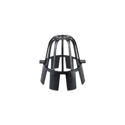 PLASTMO PLAST 75 MM LØVFANG SORT