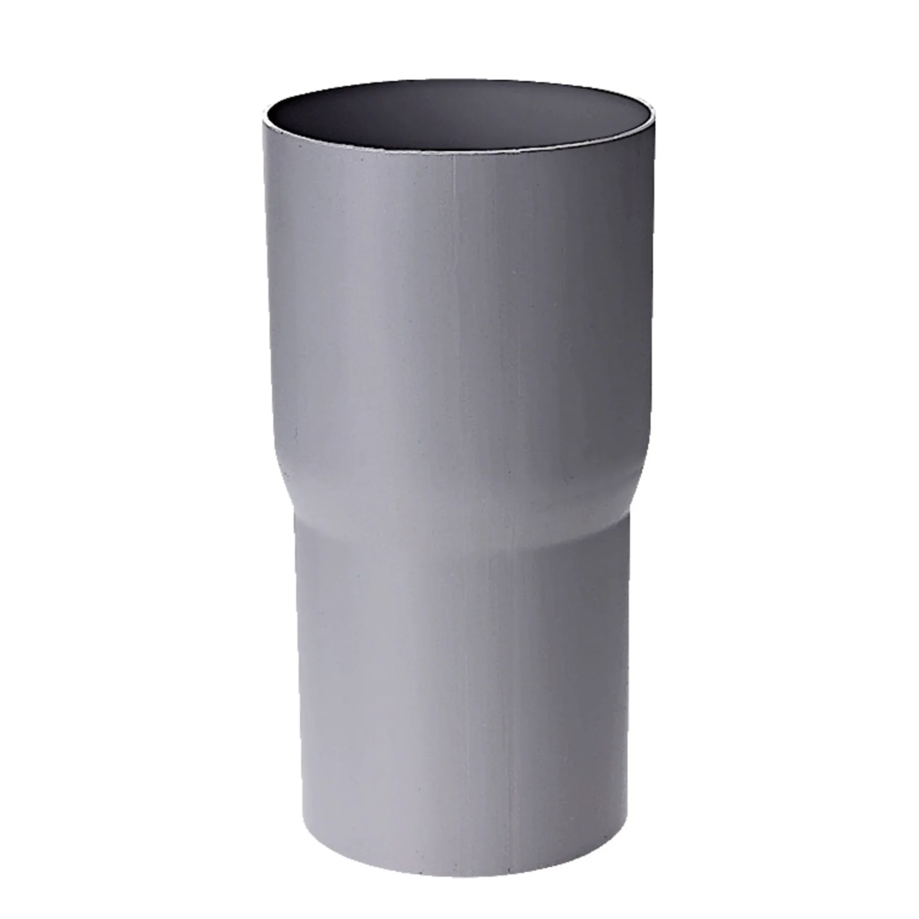 PLASTMO PLAST 75 MM RØRSAMLEMUFFE GRÅ
