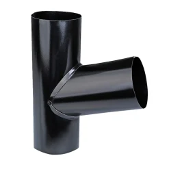 PLASTMO SORT 90 MM GRENRØR