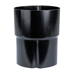 PLASTMO SORT 90 MM RØRSAMLEMUFFE