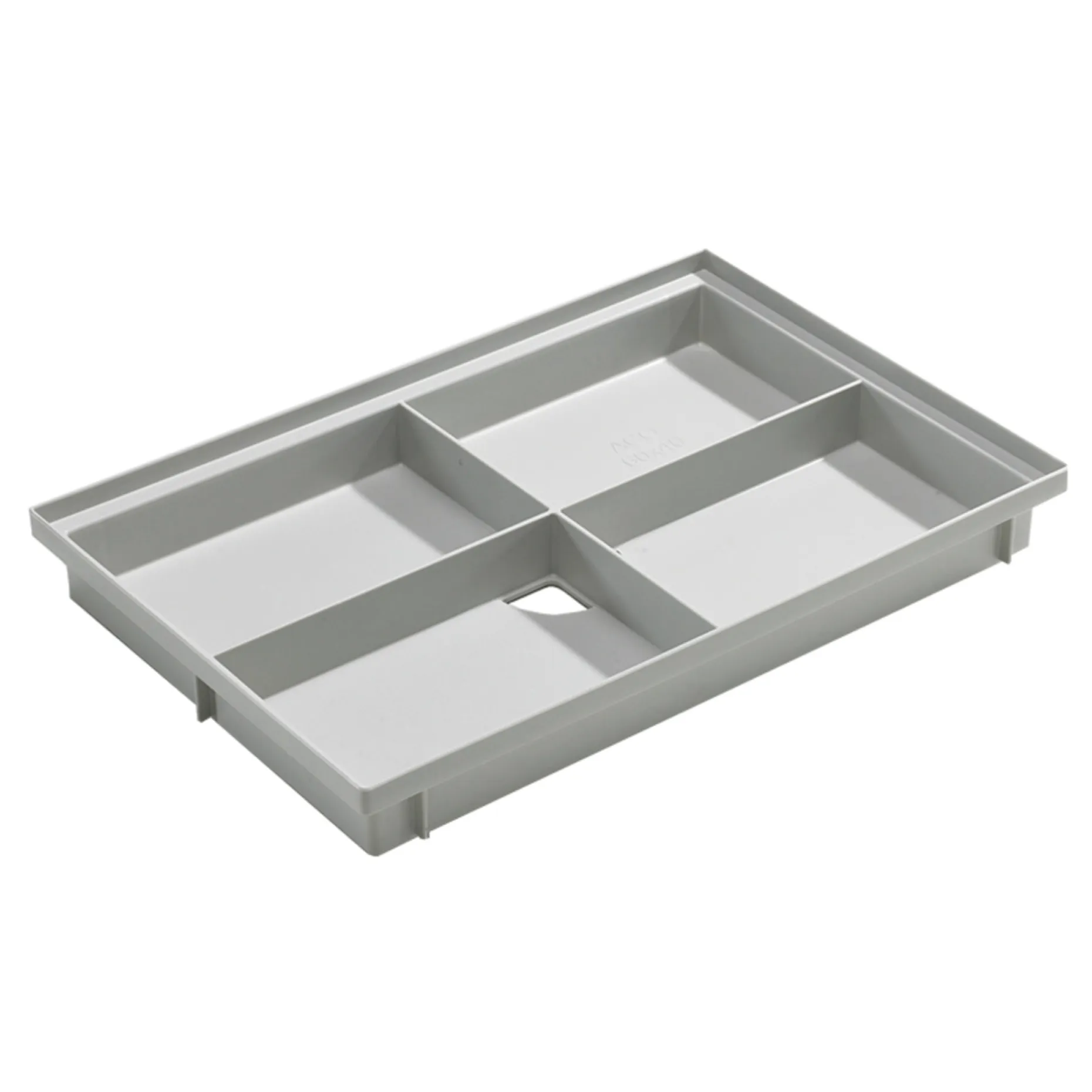 PLASTMO VARIO 2.0 BUNDRAMME 60,2X40,2 CM LYS GRÅ