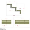 PLUS 3 TRIN TERRASSETRAPPE 1800 X 540 MM